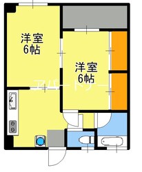 加治屋コーポの物件間取画像